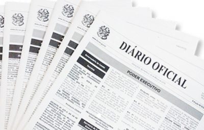 diario oficial cascata 400x255 - Governo decreta Estado de Emergência em Saúde Pública no Espírito Santo