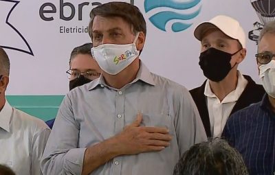 Bolsonaro 400x255 - Câmara derruba veto de Bolsonaro a uso de máscaras em locais fechados