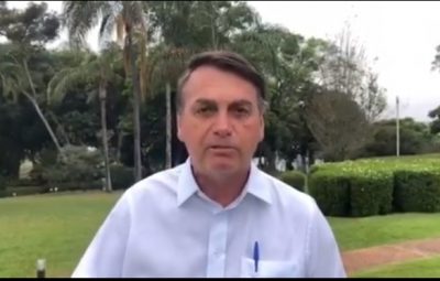 Bolsonaro defende reabertura do comércio "com responsabilidade" Bolsonaro 400x255 - Bolsonaro defende reabertura do comércio "com responsabilidade"