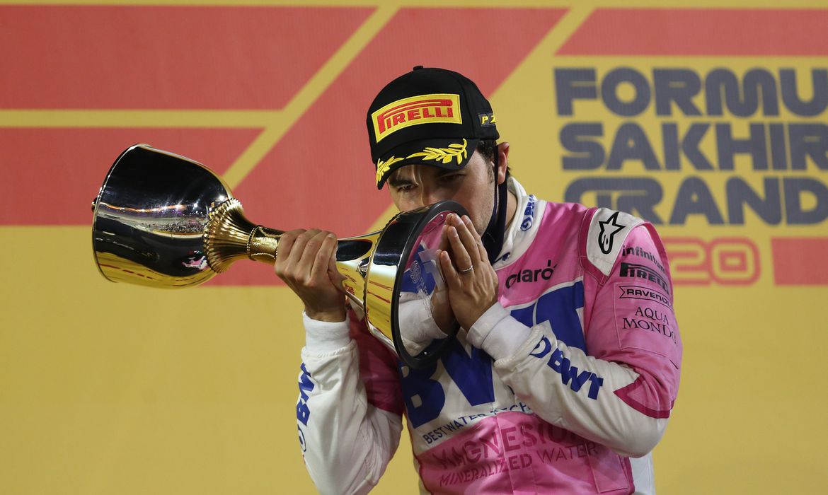 Sergio Pérez vence a 1ª corrida na F1 no GP de Sakhir