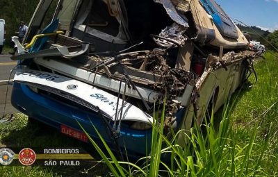 acidente com onibusrodovia sp 249 taguai2611203182 400x255 - Morre mais uma vítima do acidente de trânsito em Taguaí
