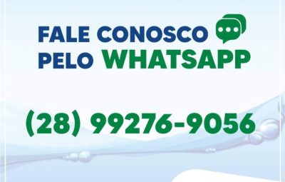 WhatsApp Image 2021 01 28 at 10.20.44 400x255 - SAAE Iconha cria canal no WhatsApp para estreitar relacionamento com consumidores