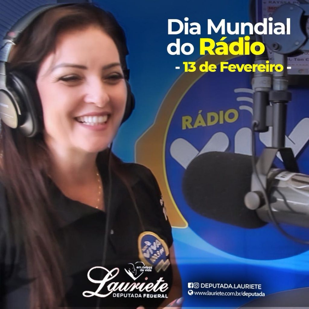 WhatsApp Image 2021 02 13 at 10.39.02 1024x1024 - Em comemoração do dia mundial o Rádio é ainda ouvido por 78% da população Brasileira