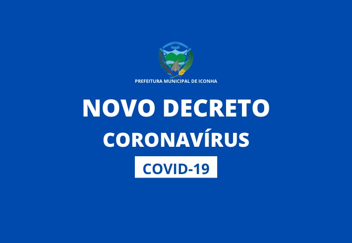 Prefeitura de Iconha publica novo decreto de enfrentamento contra a covid-19