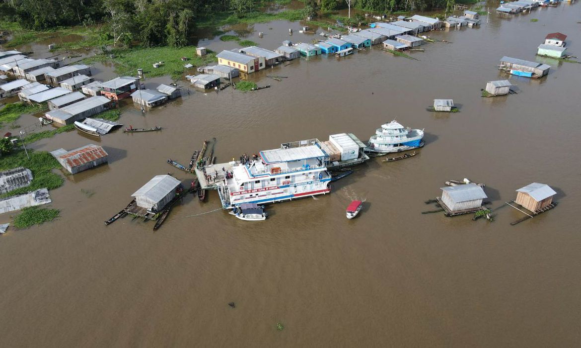 Chuvas deixam Amazonas em estado de atenção
