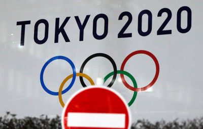 toquio olimpiada aneis 400x255 - Atletas farão exames diários de covid-19 durante Olimpíada de Tóquio