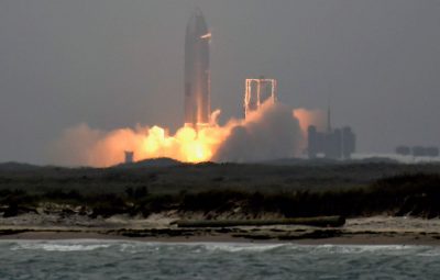 Prototipo da SpaceX realiza voo e aterrissagem com sucesso 400x255 - Protótipo da SpaceX realiza voo e aterrissagem com sucesso
