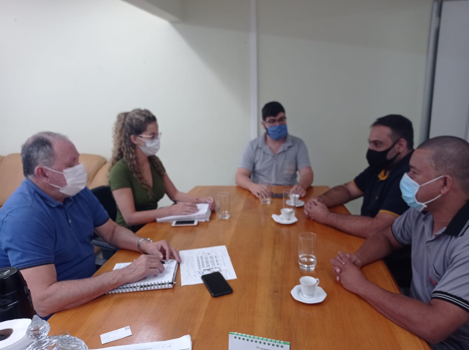 Associação comercial de Iconha visita secretaria de desenvolvimento de Cachoeiro em busca apoio para realizar feira de negócios no município