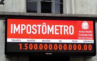 impostometro 400x255 - Impostômetro atinge a marca de R$ 1,5 trilhão