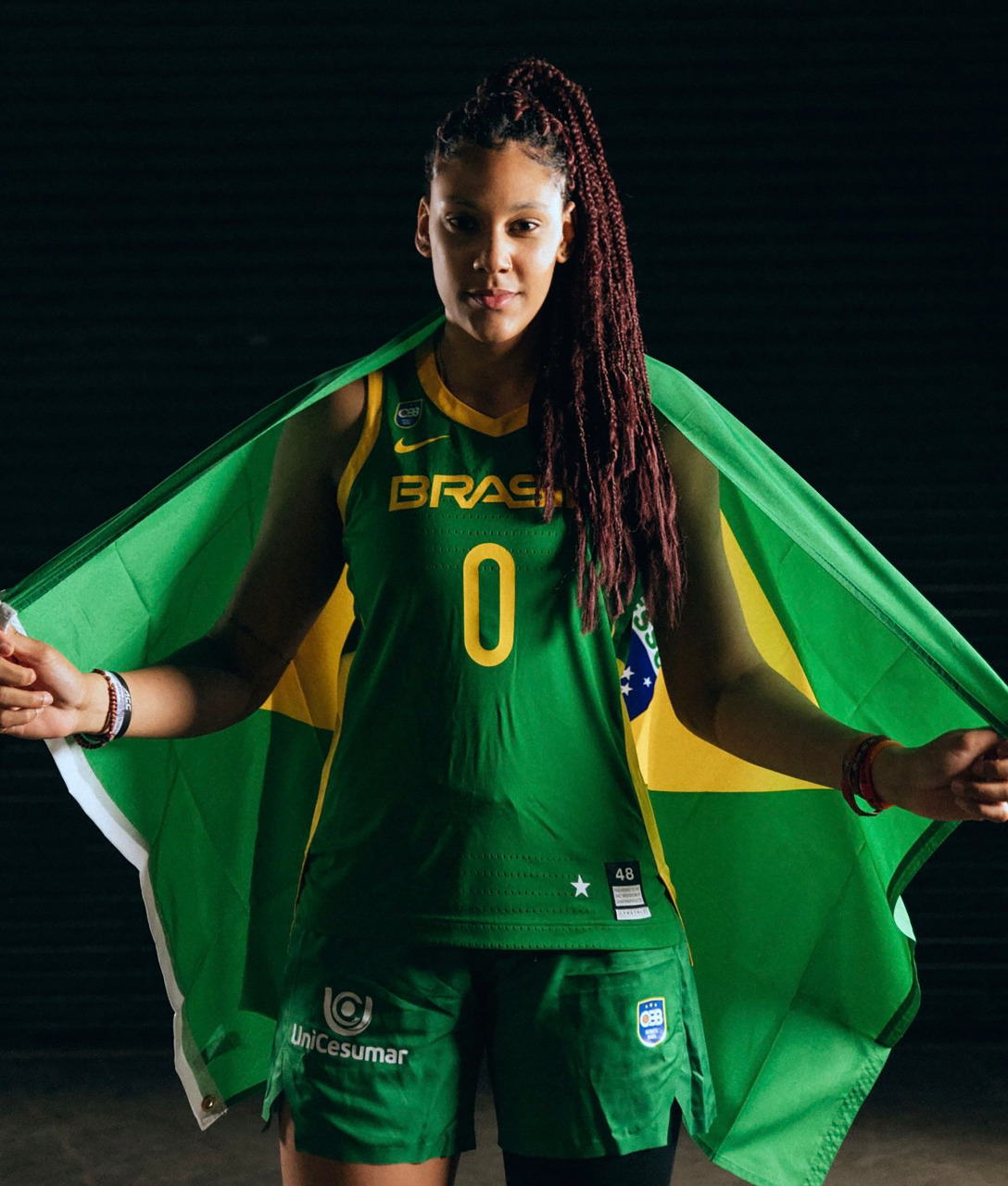 Ex-atendida pela LBV, Kamilla Cardoso se destaca na seleção brasileira de basquete