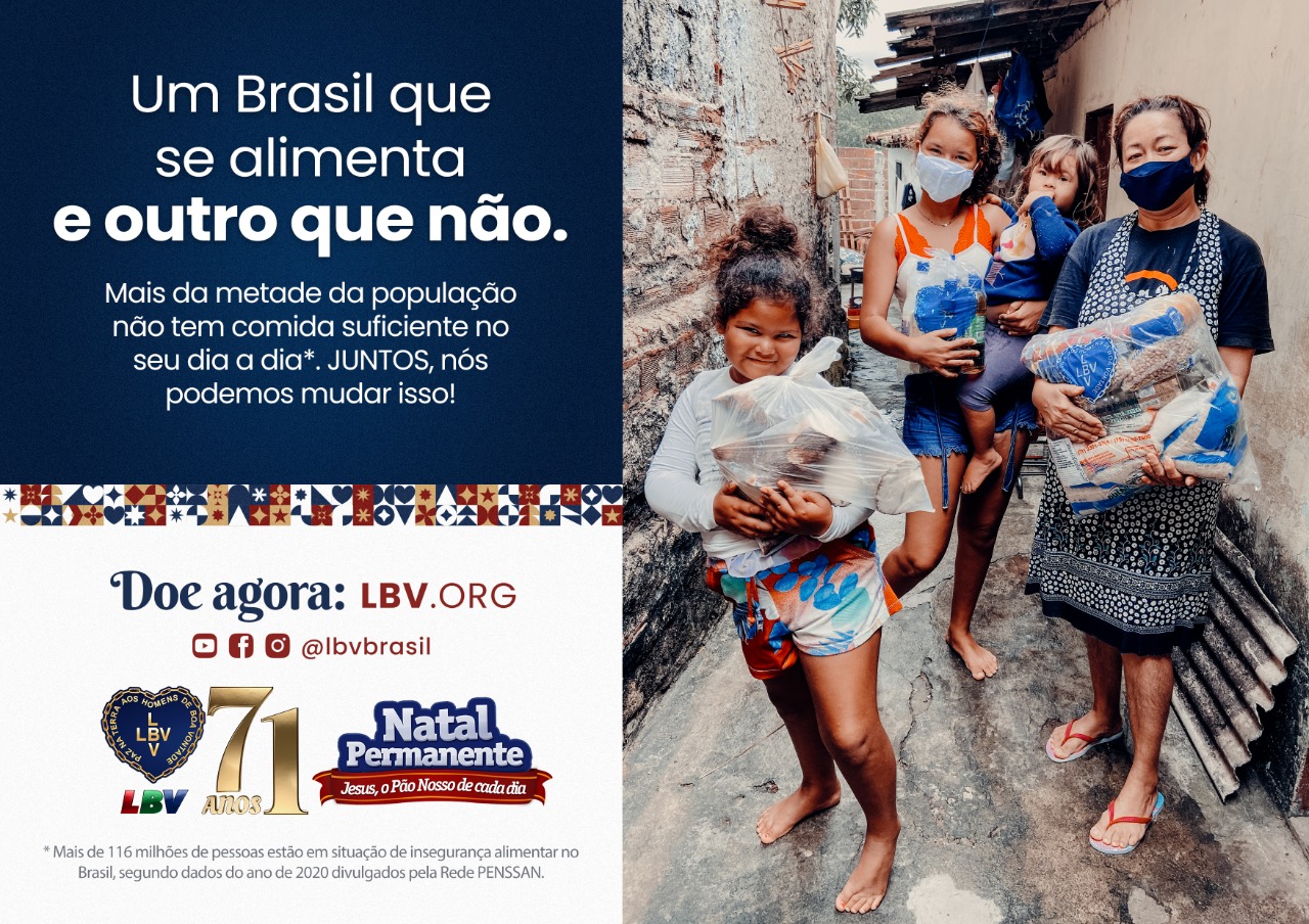 LBV: Um Brasil que se alimenta e outro que não