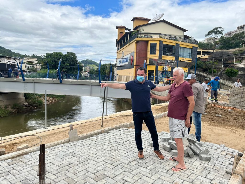 WhatsApp Image 2022 01 24 at 05.45.24 1024x768 - Prefeitura de Iconha recupera ponte danificada por enchente no centro da cidade