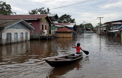 Niveis dos rios Amazonas e Tapajos atingem cota de alerta no Para 400x255 - Níveis dos rios Amazonas e Tapajós atingem cota de alerta no Pará