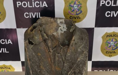 Policia Civil identifica suspeitos de furto e recupera busto de bronze em Cachoeiro de Itapemirim 400x255 - Polícia Civil identifica suspeitos de furto e recupera busto de bronze em Cachoeiro de Itapemirim