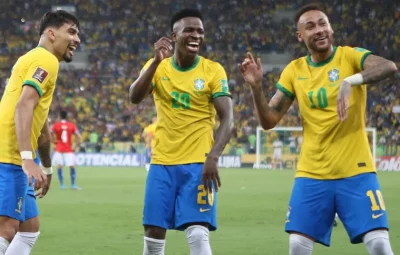 brasil 400x255 - Já classificado, Brasil goleia Chile pelas Eliminatórias da Copa do Mundo