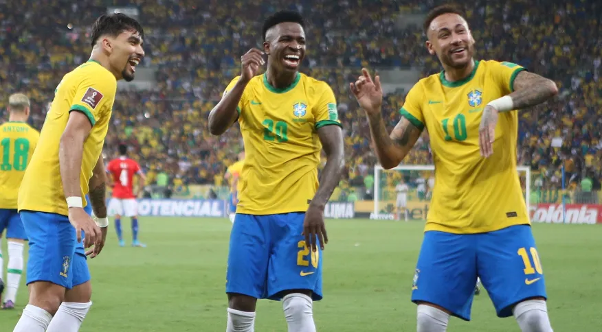 Já classificado, Brasil goleia Chile pelas Eliminatórias da Copa do Mundo