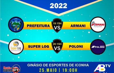WhatsApp Image 2022 05 24 at 13.25.04 400x255 - Times buscam a reabilitação em rodada dupla pelo campeonato empresarial de futsal de Iconha