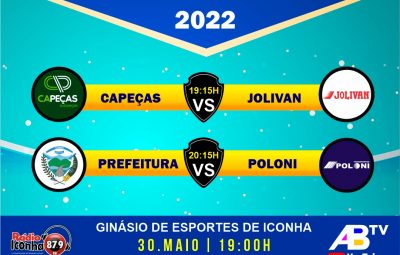 WhatsApp Image 2022 05 29 at 19.15.15 400x255 - Duelo de líderes e lanternas marca rodada dupla do Campeonato de Futsal Empresarial de Iconha