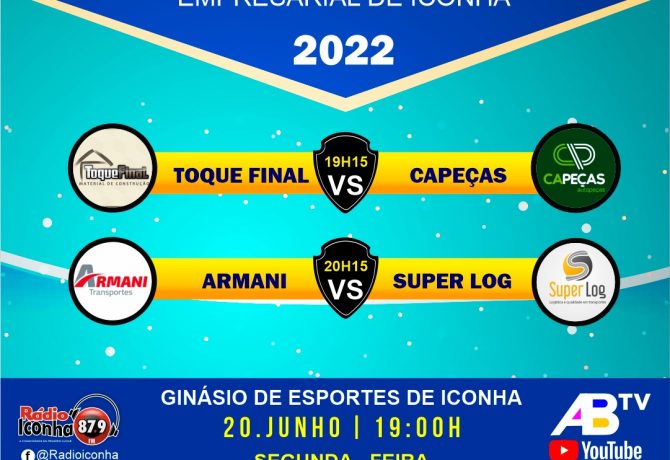 WhatsApp Image 2022 06 20 at 13.59.09 670x460 - Jogos definem as quatro vagas nas semifinais do campeonato empresarial de futsal de Iconha