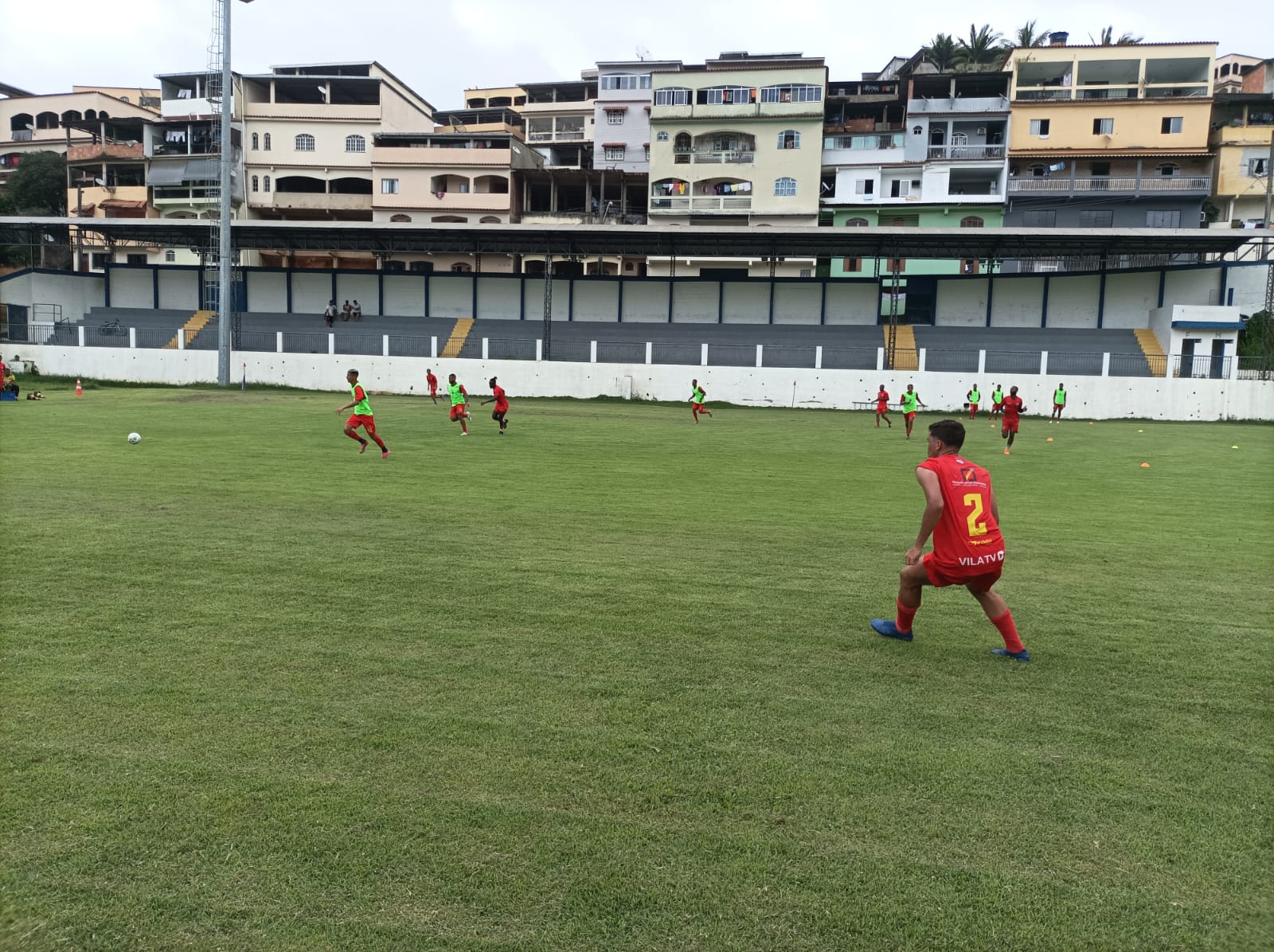 Vilavelhense finaliza primeiro dia de treinos da pré-temporada em Iconha
