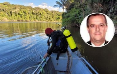 corpo de jose paulo anholete destaque foi encontrado por equipe de mergulhadores 1709059 article 400x255 - Corpo de advogado do ES que desapareceu no Amazonas é encontrado