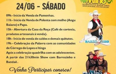 355805976 651344716504041 8014582684197460007 n 400x255 - 29ª Edição da Festa da Pamonha na comunidade de Bom Destino