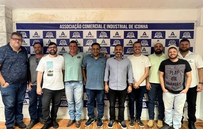 93665e55 eca5 493e 83d7 c5fbb64737bd 400x255 - Deputado Estadual Tyago Hoffmann Visita  a ACINIC Associação Comer. e Ind. de Iconha