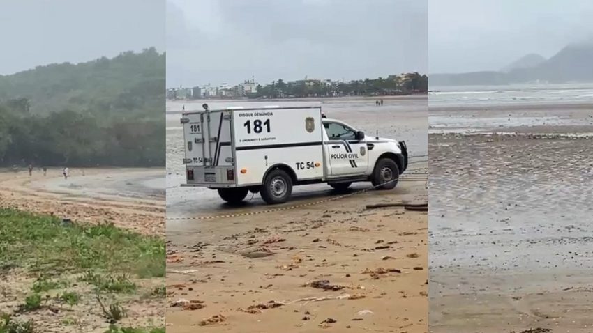 Corpo de artesão aparece na areia da Praia de Piúma