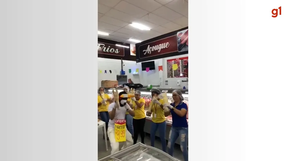 VÍDEOS: Supermercado do ES viraliza com dancinha da ‘promoção do mocotó’