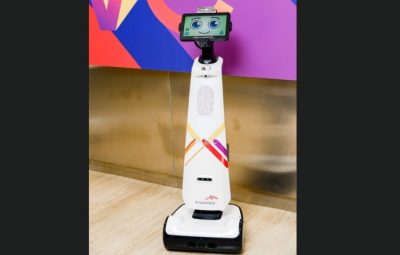 Robo2 400x255 - [Cachoeiro] Robô que interage com humanos será apresentado em feira de inovação do Ifes