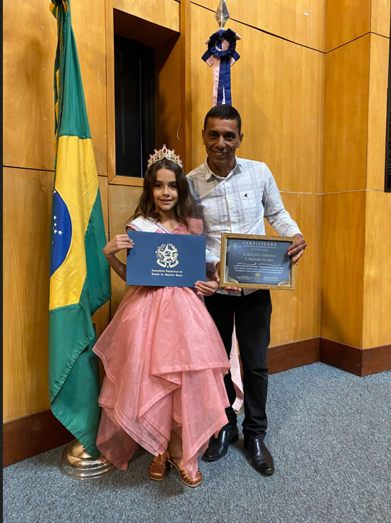 assembleia 02 - Espirito Santo terá duas representantes no Mini Miss Brasil Mundial no Sul do Pais.