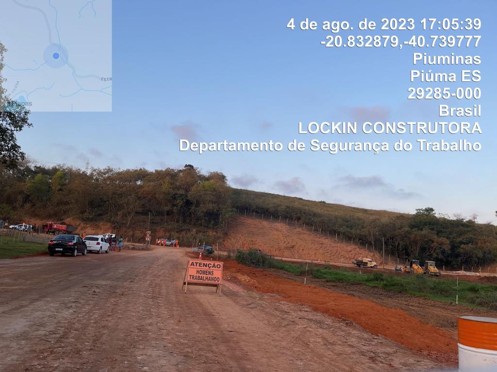 no local 1 - Acidente de moto mata enfermeira de Iconha, na Rodovia do Contorno, em Piúma