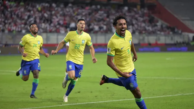 000 33v36xx - Brasil vence o Peru com gol de Marquinhos no fim e lidera as eliminatórias