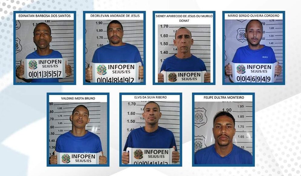 2 - Nova fuga | Mais 7 detentos fogem de presídio no ES