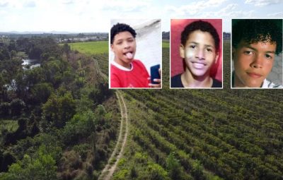 meninos 400x255 - Jovens desaparecidos | Corpos passarão por exame de DNA e liberação pode demorar 45 dias