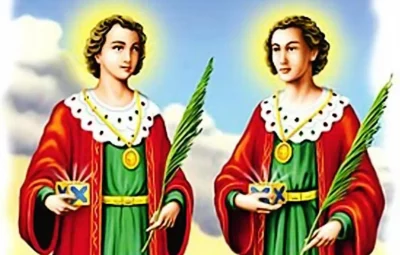 sao cosme damiao jpg 400x255 - Dia de São Cosme e Damião: conheça a história dos santos e a oração