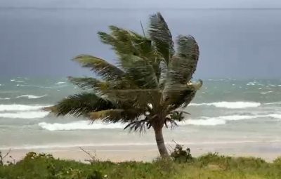 ventos litoral 400x255 - Marinha emite alerta para ventos de até 61 km/h no litoral do ES