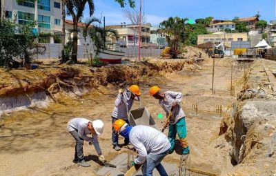 anchieta 400x255 - Em Anchieta Obras iniciadas para construir nova Praça São Pedro