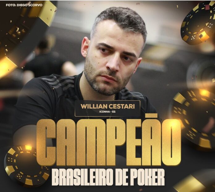 Capixaba de Iconha é o novo campeão brasileiro de poker