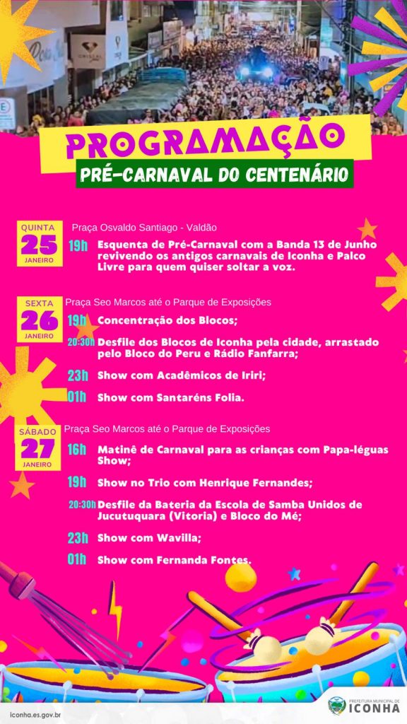 WhatsApp Image 2024 01 08 at 10.09.41 576x1024 - Prestes a completar 100 anos, Iconha prepara Pré-Carnaval grandioso
