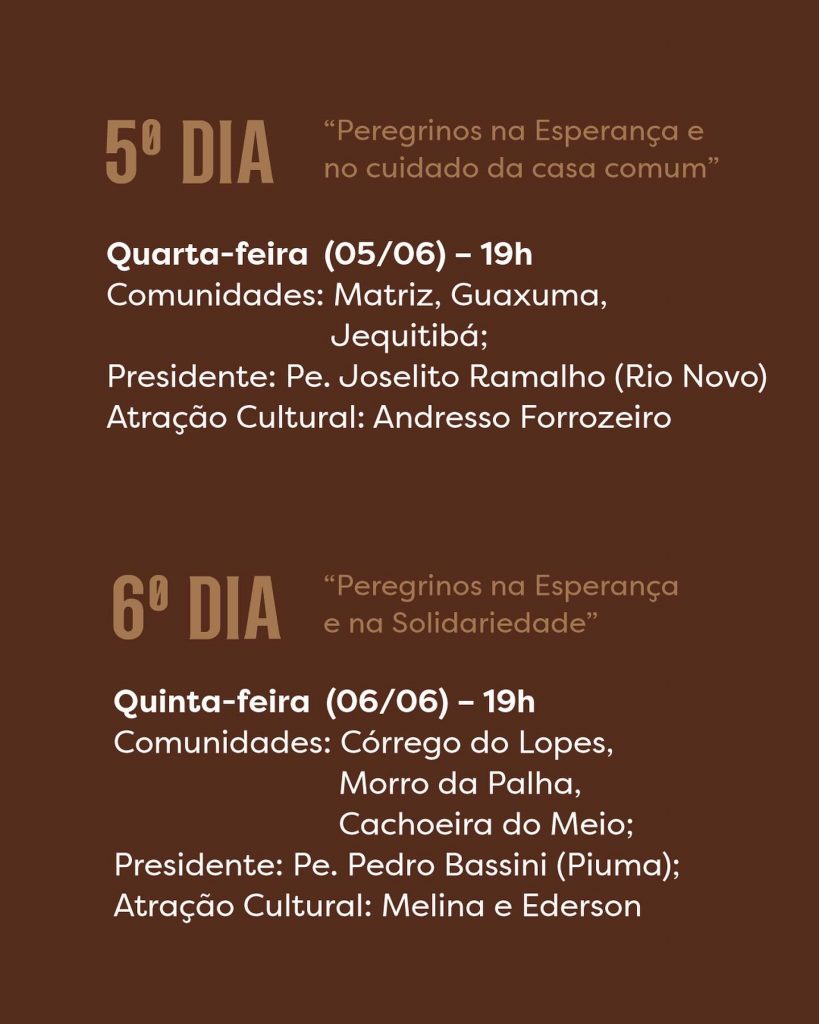 438119911 18321899743123155 8914615712476777875 n 819x1024 - Paróquia de Iconha Es  divulga programação das Festividades de Santo Antônio de Pádua