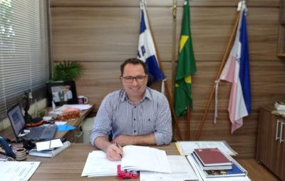 Prefeito Gedson paulino 400x255 - Gedson Paulino lidera pesquisa para prefeitura de Iconha com 45,9%; João Paganini aparece com 28,2%