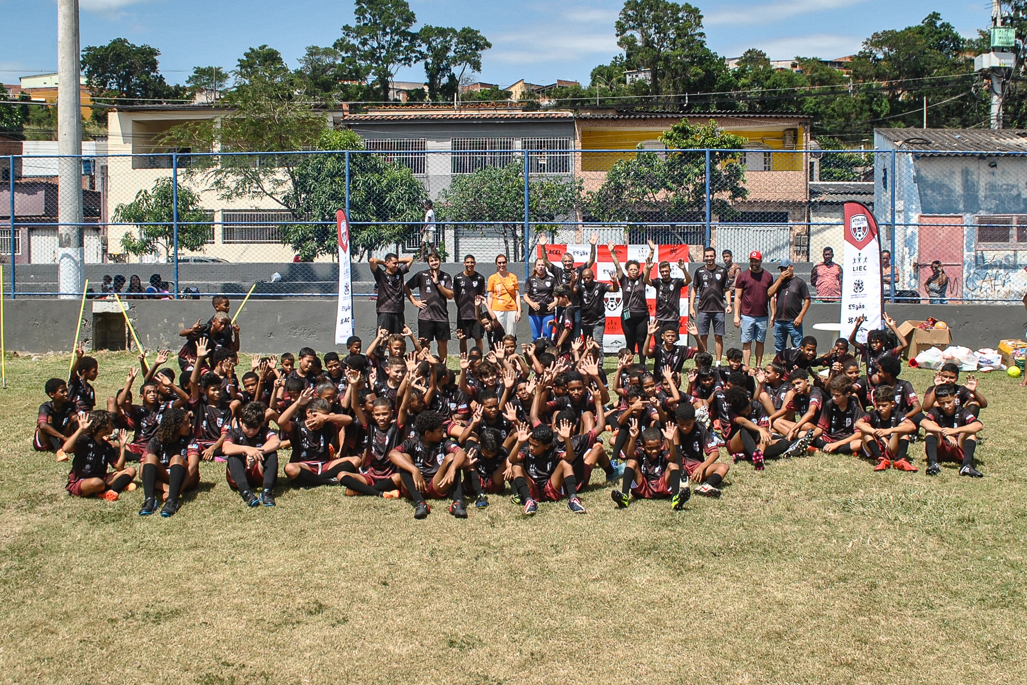 Projeto Social Athlos, na Serra, impacta a vida de crianças e adolescentes