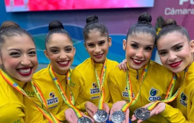 Selecao de ginastica ritmica e convocada para Jogos Olimpicos de Paris 400x255 - Seleção de ginástica rítmica é convocada para Jogos Olímpicos de Paris