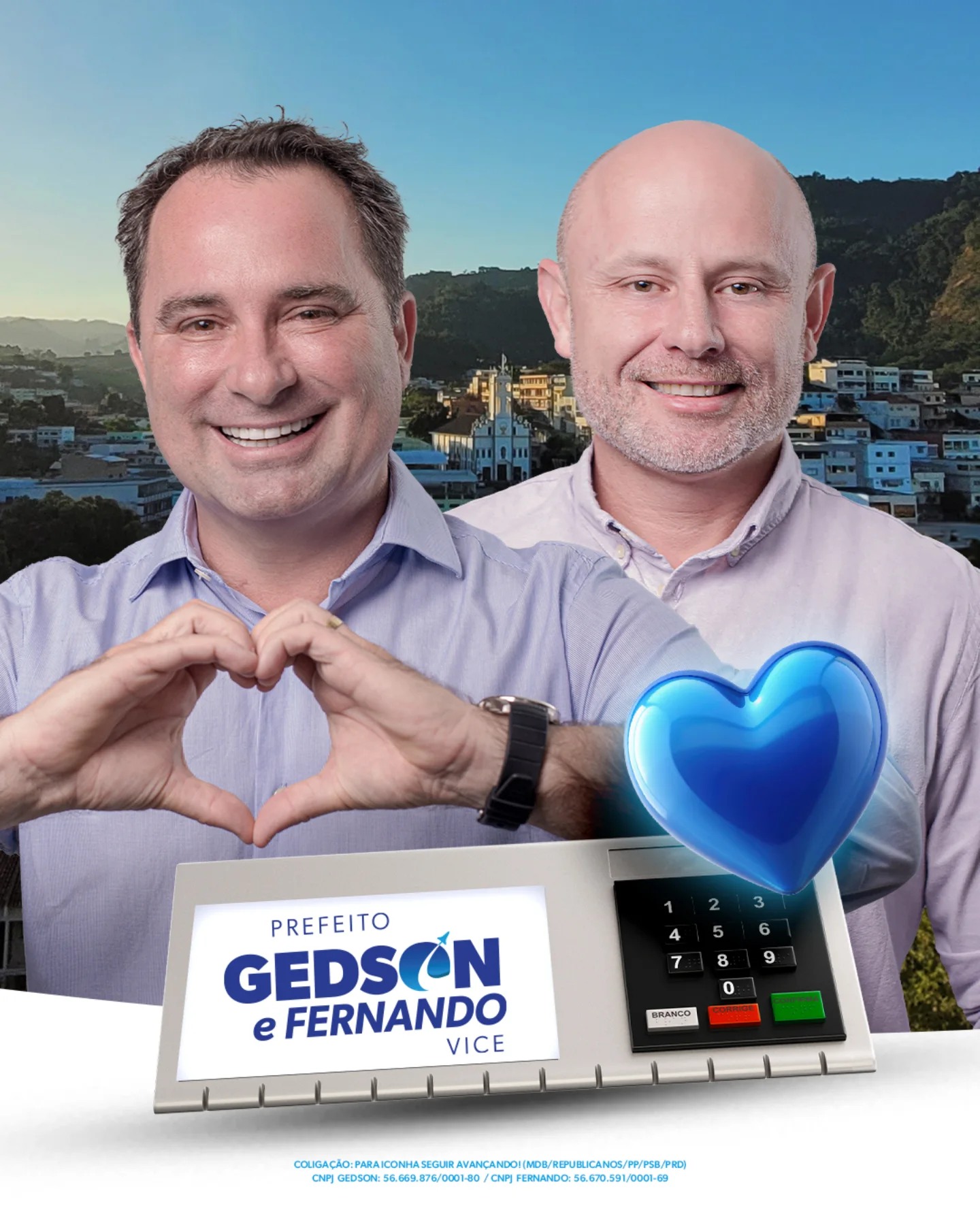 Gedson Paulino é reeleito prefeito de Iconha, com renovação na câmara de vereadores