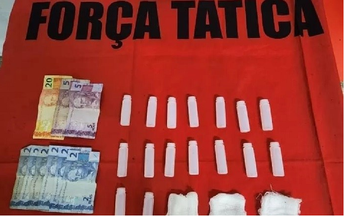 15º Cia Ind. apreende drogas em Mimoso do Sul