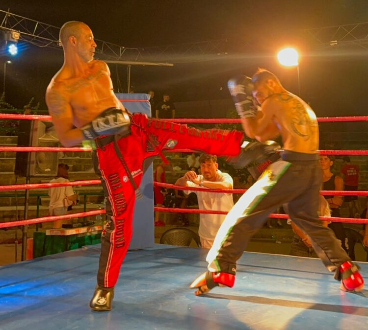 Laecio Nunes 2 e1750974030501 - Laécio Nunes vence italiano em revanche de torneio de kickboxing, na Itália