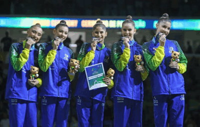 ginastica 400x255 - Com a capixaba Sofia Madeira, Brasil faz história no Mundial de Ginástica Rítmica