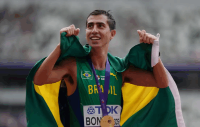caio bonfim 400x255 - Caio Bonfim é campeão mundial dos 20 km da marcha atlética em Tóquio