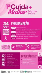 cuida mulher 1 169x300 - 1ª Cuida+ Mulher movimenta Iconha com feira de saúde e ações de bem-estar